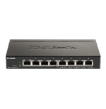 D-LINK SWITCH 8 PORTE GIGABIT POE SMART MANAGED