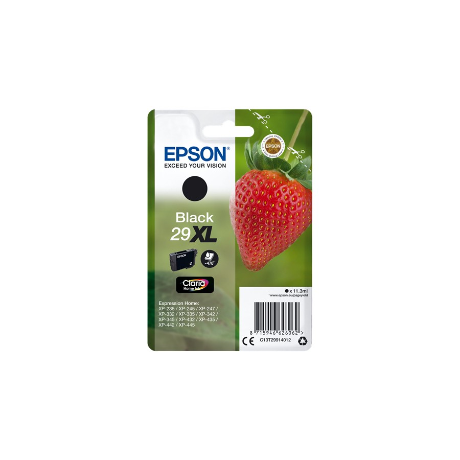 EPSON CART. INK NERO 29XL SERIE FRAGOLA