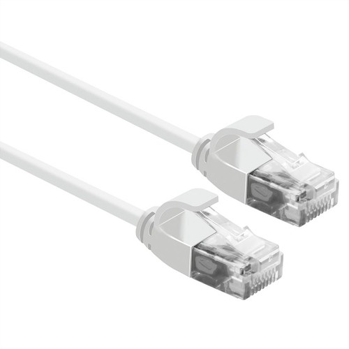 ROLINE CAVODI RETE UTP DATA CENTER PATCH CORD CAT.6A (CLASSE EA) LSOH SLIM 2 M BIANCO