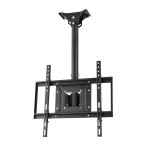 LINK BRACCIO TELESCOPICO DA SOFFITTO PER TV FINO A 40KG DA 32" a 55" FINO A VESA 600X400