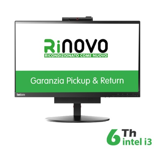 RINOVO LENOVO AIO REFURBISHED THINKCENTRE M710Q I3-6X00T 16GB SSD 256GB W10P 22 1Y