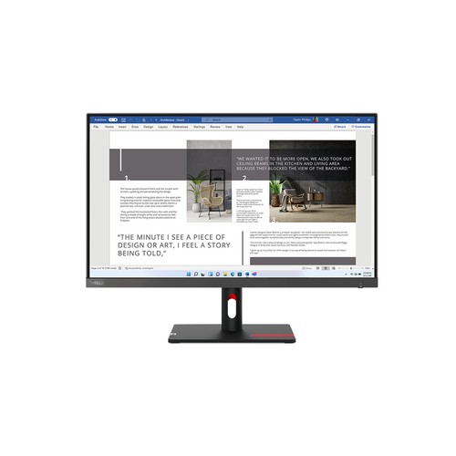 LENOVO MONITOR 27 LED IPS 16:9 FHD 6MS 300 CDM, VGA/HDMI, S27I-30