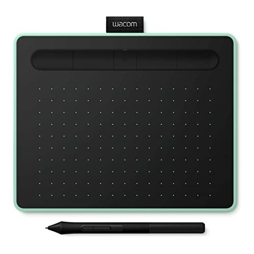 WACOM TAVOLETTA GRAFICA CON PENNINO A6 WIDE 2540 LPI CON CAVO E WIRELESS , GREEN