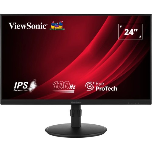 VIEWSONIC MONITOR 23,8 LED IPS 16:9 FHD, REG ALTEZZA, VGA/DP/HDMI