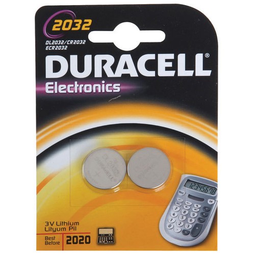 DURACELL BATTERIA BOTTONE IN LITIO 3V NON RICARICABILE CONFEZIONE DA 2