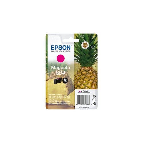 EPSON  CARTUCCIA 604 INKJET SERIE ANANAS MAGENTA