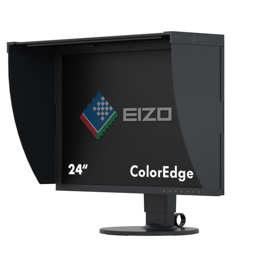 EIZO MONITOR 24,1 LED IPS 16:10 1920X1200 350 CDM, DVI/DP/HDMI, 99 ADOBE RGB, DCI-P3 98, CALIB HW, SW CALIB INCLUSO, PIVOT, COLO