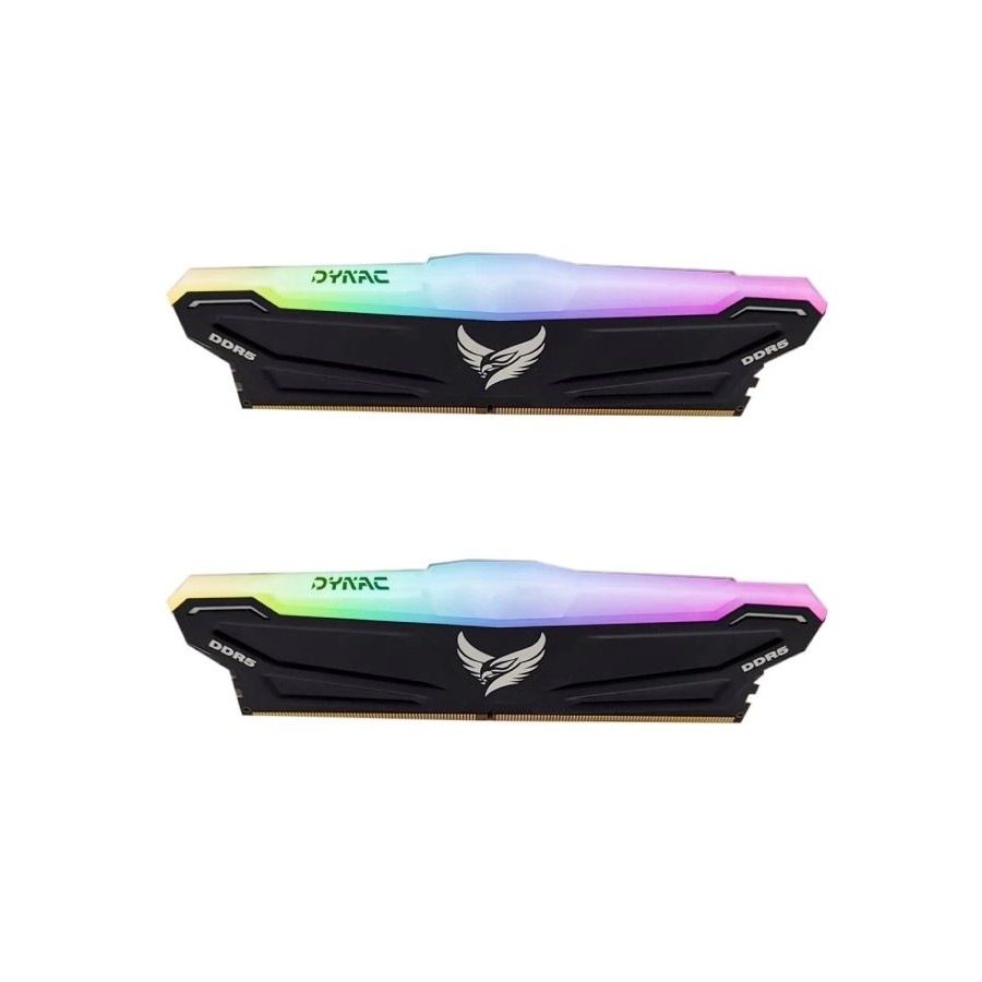 DYNAC RAM 32GB DDR5 6000MHZ KIT (2X16GB) WITCHCRAFT BLACK CL40 RGB